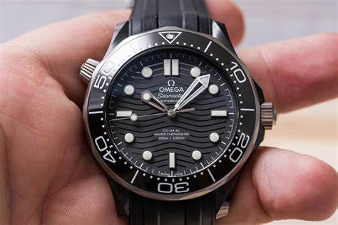 omega seamaster diver 300m black black|Omega Seamaster 300m ceramic titanium.